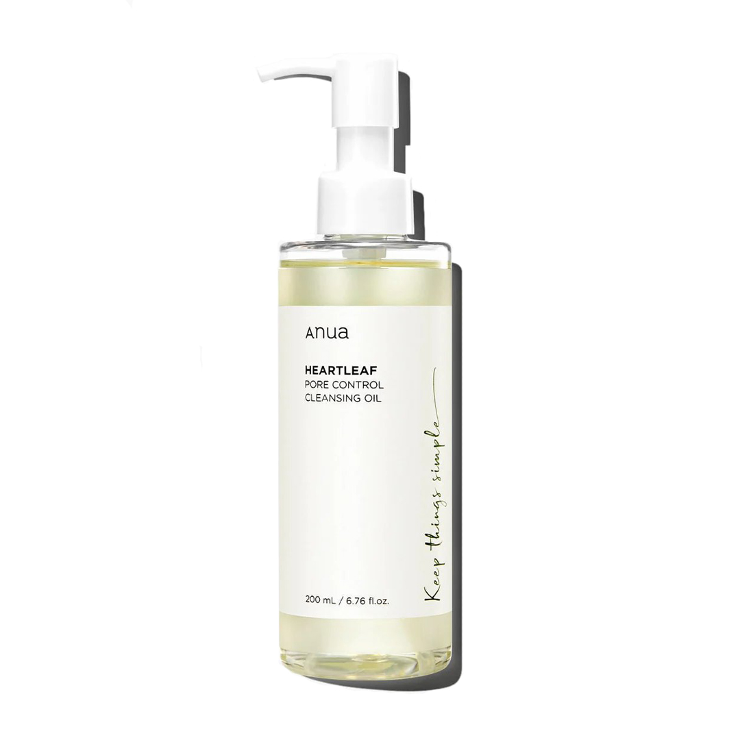 Anua Heartleaf Pore Control Cleansing Oil 200ml – Korean Makeup Remover