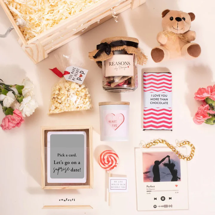 Romantic Couple Gift Box | Perfect Love Crate