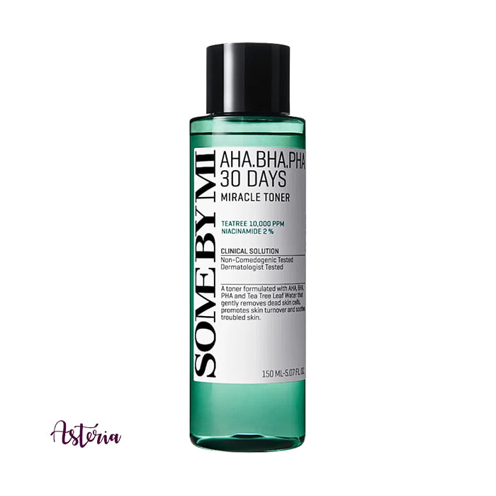 Some By Mi AHA BHA PHA 30 Days Miracle Toner 150ml – Korean Acne Care Toner